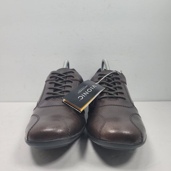 Vionic Hunter Men's Brown Leather Casual  Shoes US Size 10 NWT - Picture 5 of 10